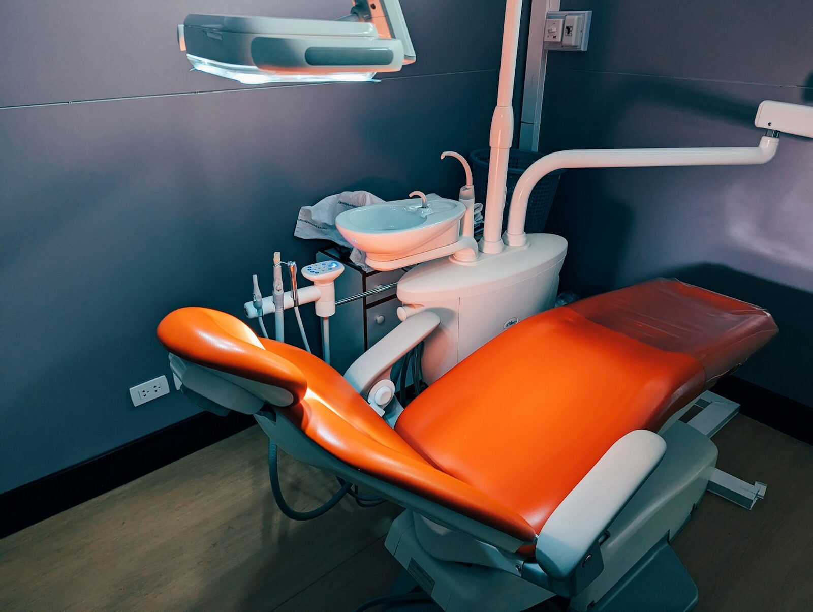 Stockmotiv aus der hygienischen Vorbereitung einer Behandlung